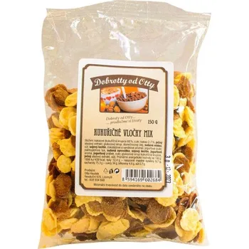 Kukuřičné vločky mix kakao a jogurt 150g Dobrotty 1930