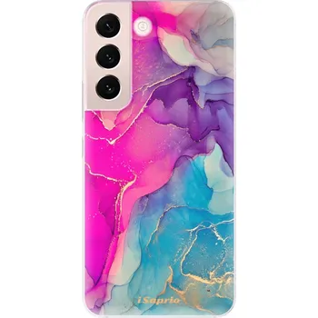 Pouzdro na mobilní telefon Odolné silikonové pouzdro iSaprio - Purple Ink - Samsung Galaxy S22+ 5G