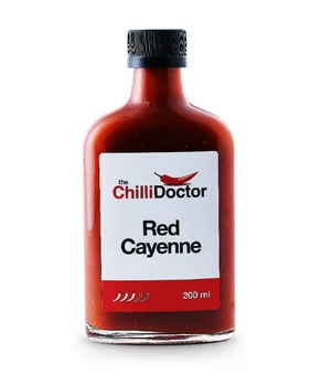 Omáčka The ChilliDoctor Red Cayenne Chilli Mash 200 ml