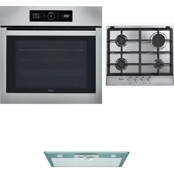 Set domácích spotřebičů WHIRLPOOL ABSOLUTE AKZ9 6230 IX + WHIRLPOOL AKR 351/IX + WHIRLPOOL AKR 650/1 IX