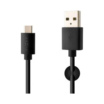 Datový kabel FIXED USB/USB-C kabel, USB 2.0, 1m,černý