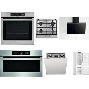 Set domácích spotřebičů WHIRLPOOL AKZ9 9480 IX + WHIRLPOOL AKR 351/IX + WHIRLPOOL AKR 62F LT K + WHIRLPOOL ABSOLUTE AMW 730 IX + WHIRLPOOL WIO 3O540 PELG + WHIRLPOOL WHC18 T311