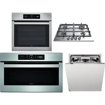Set domácích spotřebičů WHIRLPOOL ABSOLUTE AKZ9 6230 IX + WHIRLPOOL TKRL 661 IX EU + WHIRLPOOL ABSOLUTE AMW 730 IX + WHIRLPOOL WIO 3T133 PLE