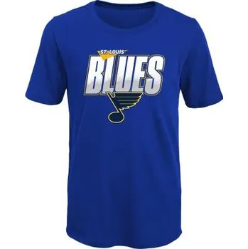 Chlapecké tričko Outerstuff Dětské tričko St. Louis Blues NHL Frosty Center Ultra Velikost: Dětské L (13 - 14 let)