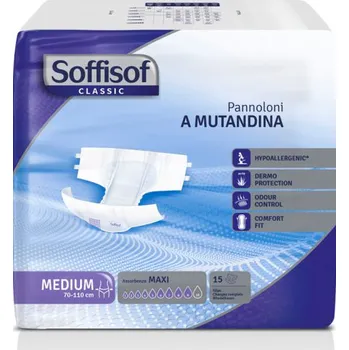 Plenkové kalhoty Plenkové kalhotky pro dospělé AIRDRY MAXI, vel. M, těžká inkontinence, 2500 ml, 15 ks/bal. 00966