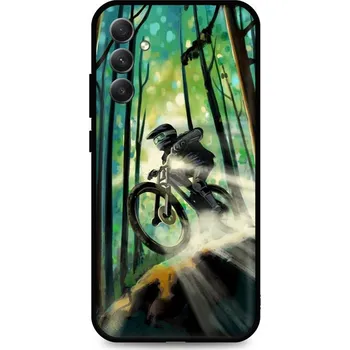 Pouzdro na mobilní telefon Kryt Samsung A34 Mountain Bike (obal neboli pouzdro na Samsung A34)