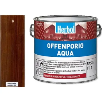Lak na dřevo Herbol OFFENPORIG AQUA - RUSTIKÁLNÍ DUB - EICHE RUSTIKAL Velikost balení: 2,5L + dárek k objednávce nad 1000Kč