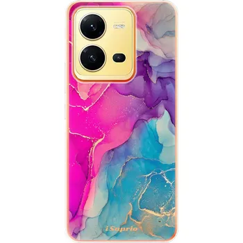 Pouzdro na mobilní telefon Odolné silikonové pouzdro iSaprio - Purple Ink - Vivo X80 Lite 5G