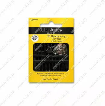 Nástroj na niť a příze Jehly ruční MIX 25 ks 83603