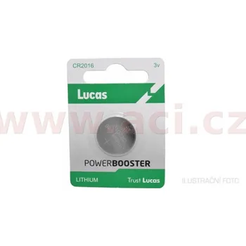 Autobaterie baterie lithiová CR2016, 3 V (1 ks)