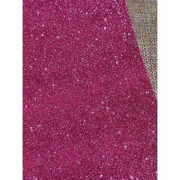 umělá květina Pěnová guma Moosgummi s glitry 20x30 cm růžová