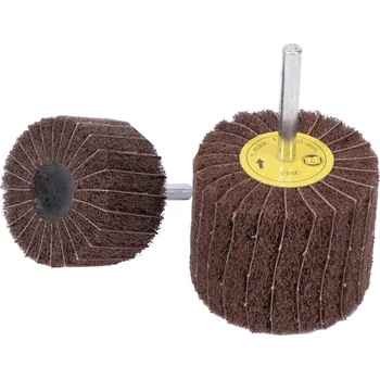 Brusný kotouč ABRASIVES Kotouč brusný vliesový lamelový na stopce | 50x30x6 mm, zr. 180, fine