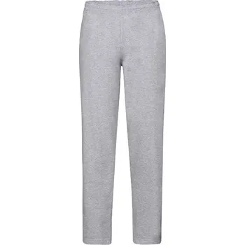Pánské oblečení Fruit of the Loom Pánské tepláky Classic Open Hem Jog Pants Velikost: 2XL, Barva: světle šedý melír