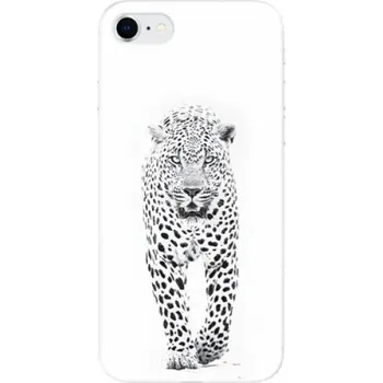 Pouzdro na mobilní telefon Odolné silikonové pouzdro iSaprio - White Jaguar - iPhone SE 2020