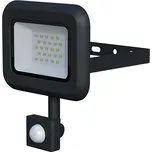 LEDMED VANA SMD S LED reflektor se senzorem 20W, černá - neutrální