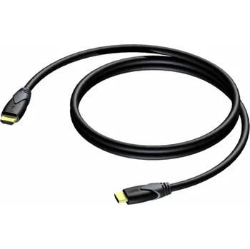 Video kabel Procab HDMI - HDMI kabel 1,5 m černý (CLV100 / 1,5)