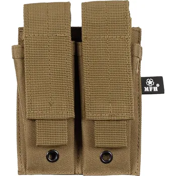 MFH Sumka MOLLE dvojitá na pistolové zásobníky - Coyote Brown