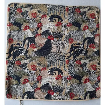 Povlak na polštářek GOBELÍNOVÝ POVLAK - velikonoce kohouti