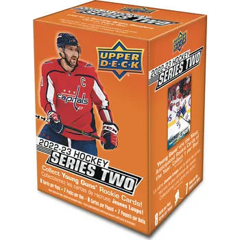 Sběratelská karetní hra 2022-23 Upper Deck Series 2 Hockey Blaster Box