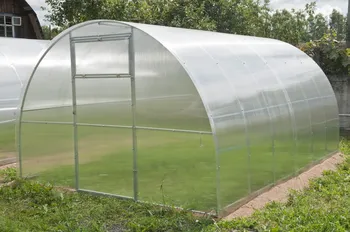 Skleník Standard zahradní skleník 3 x 2 m PC 6 mm stříbrný