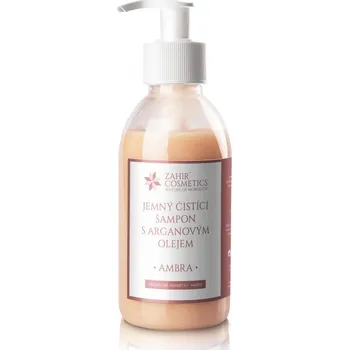 Šampon Zahir cosmetics Jemný čisticí šampon s arganovým olejem Ambra 200ml Záhir