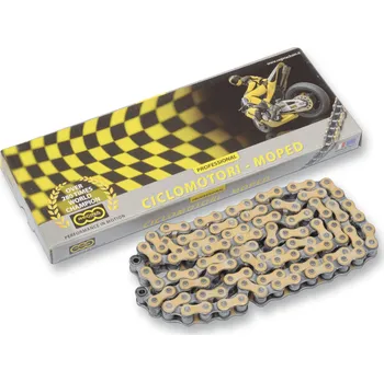 Řetězová sada pro motocykl Moto řetěz Regina OROY Honda XR 70 R 1997 - 1999 zlatý