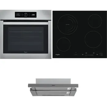 Set domácích spotřebičů WHIRLPOOL ABSOLUTE AKZ9 6230 IX + WHIRLPOOL AKT 8900 BA + WHIRLPOOL AKR 749/1 IX