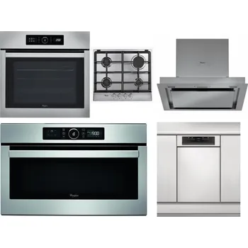 Set domácích spotřebičů WHIRLPOOL ABSOLUTE AKZ9 6230 IX + WHIRLPOOL AKR 351/IX + WHIRLPOOL AKR 860 IX + WHIRLPOOL ABSOLUTE AMW 730 IX + WHIRLPOOL WSBO 3O34 PF X