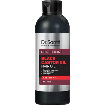 Vlasová regenerace Posilující olej na vlasovou pokožku Dr. Santé Reinforcing Black Castor Oil Hair Oil - 100 ml + dárek zdarma