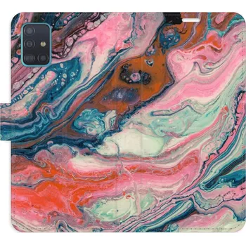 Pouzdro na mobilní telefon Flipové pouzdro iSaprio - Retro Paint - Samsung Galaxy A51