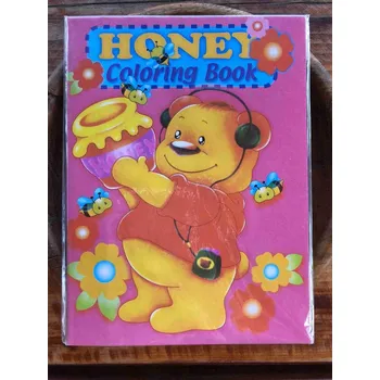 omalovánky Omalovánky medvídek růžové