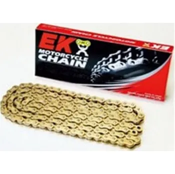 Řetězová sada pro motocykl Moto řetěz EK SHDR Honda CT 125 1982 Netěsněný zlatý