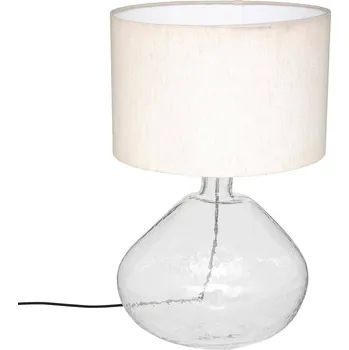 Stojací lampa Atmosphera Lampa s látkovým stínidlem Melly, výška 60 cm