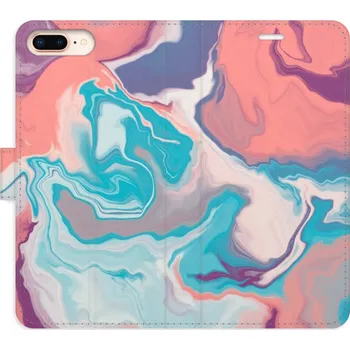 Pouzdro na mobilní telefon Flipové pouzdro iSaprio - Abstract Paint 06 - iPhone 7 Plus