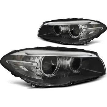 Přední světlomet Přední světla pro BMW F10/F11 s xenony a LED kroužky