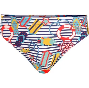 Dívčí plavky Chlapecké plavky LITEX klasické modré Velikost: 122