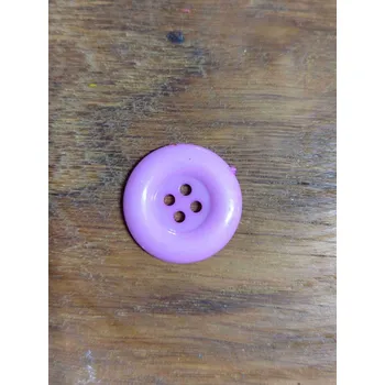 Knoflík Knoflík barevný mix velikost 34", Barva Fialová světlá