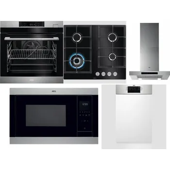 Set domácích spotřebičů AEG BSK782380M + AEG Mastery SpeedBurner HKB64420NB + AEG Mastery DBB5660HM + AEG Mastery MSB2547D-M + AEG Mastery MaxiFlex FEE73517PM
