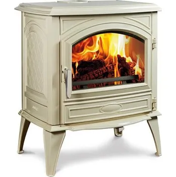 Krbová kamna Dovre KRBOVÁ KAMNA DOVRE 760WD SMALT (SLONOVÁ KOST)