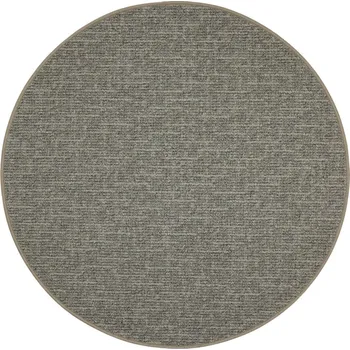 Koberec Kusový koberec Alassio šedobéžový kruh, 300x300 (průměr) kruh, šedá, chodba / předsíň, Vopi - 1 rok na vrácení + DOPRAVA ZDARMA k Vám i zpět