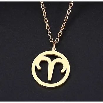 Řetízek Blingstar Řetízek Znamení zvěrokruhu - Beran * nerez ocel * přívěsek