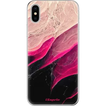 Pouzdro na mobilní telefon Odolné silikonové pouzdro iSaprio - Black and Pink - iPhone X