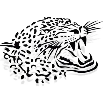 Samolepicí dekorace na vozidlo Samolepka Levhart - 12x7,8