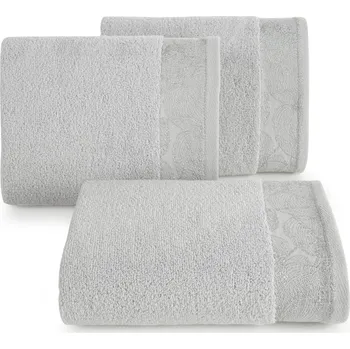 Ručník BAVLNĚNÝ RUČNÍK AGIS 30X50 CM STŘÍBRNÝ