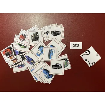Pexeso HandMade by VeJa Pexeso vel.L č.22 - Cars (36kousků)