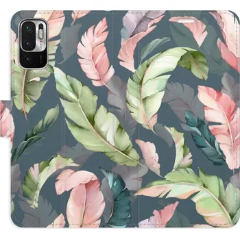 Pouzdro na mobilní telefon Flipové pouzdro iSaprio - Flower Pattern 09 - Xiaomi Redmi Note 10 5G