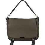 Módní kabelka Jessica, černo-zelená