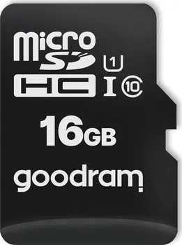 Paměťová karta GOODRAM micro SDHC 16 GB Class 10 UHS-I U1 (M1A0-0160R12)