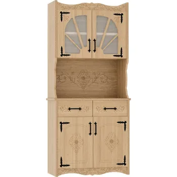 Příborník do zásuvky Jandr stylový dřevěný jídelní kredenc II z masivu borovice Hanka jandre