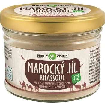 Purity Vision Rhassoul marocký jíl Pleťová maska Purity Vision Rhassoul marocký jíl